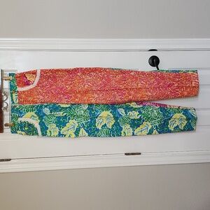 AMAZING CONDITION Vintage Lily Pulitzer Floral Pants Size 8​​​